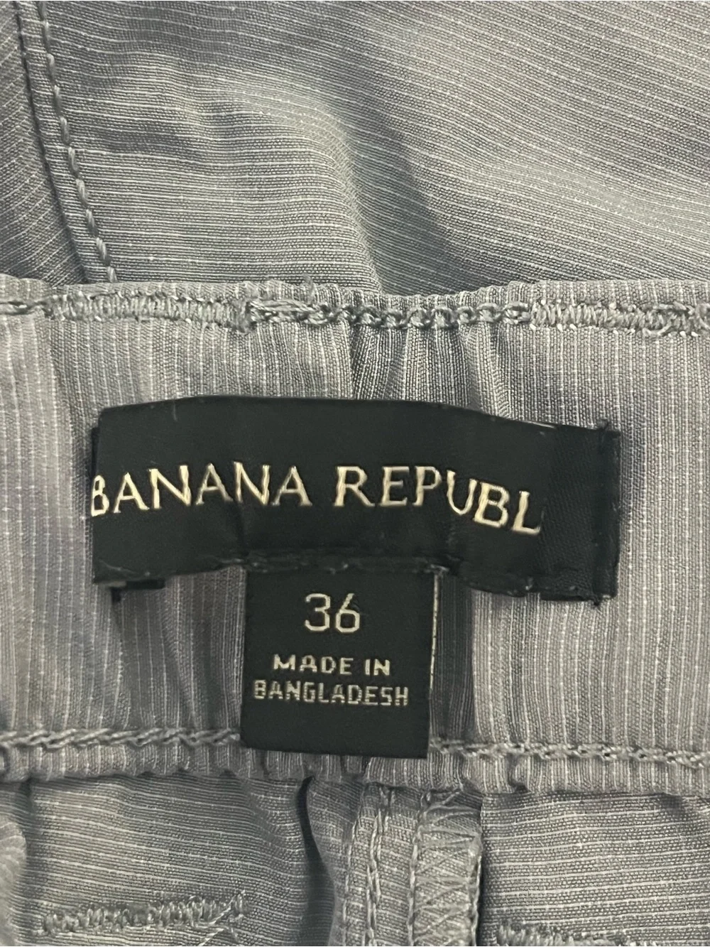 Banana Republic Men’s Gray Casual Stretch Shorts Size 36